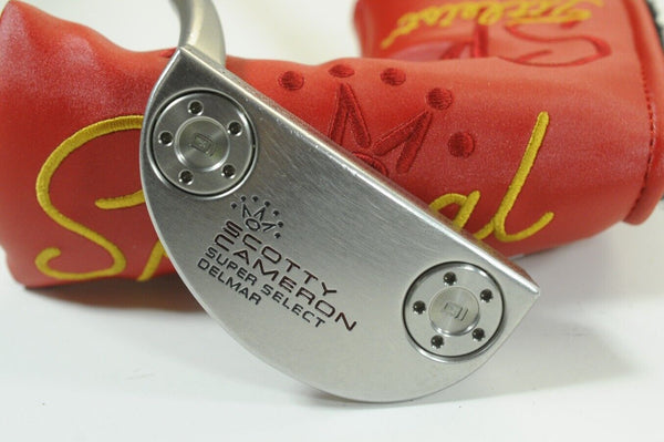 LEFT HANDED Titleist 2023 Scotty Cameron Super Select Del Mar 34