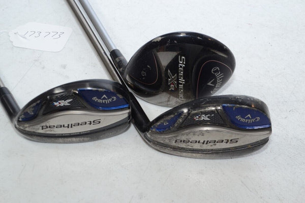 Callaway Steelhead XR 5 Fairway Wood, 4 and 5 Hybrids Set RH Regular Flex#173773