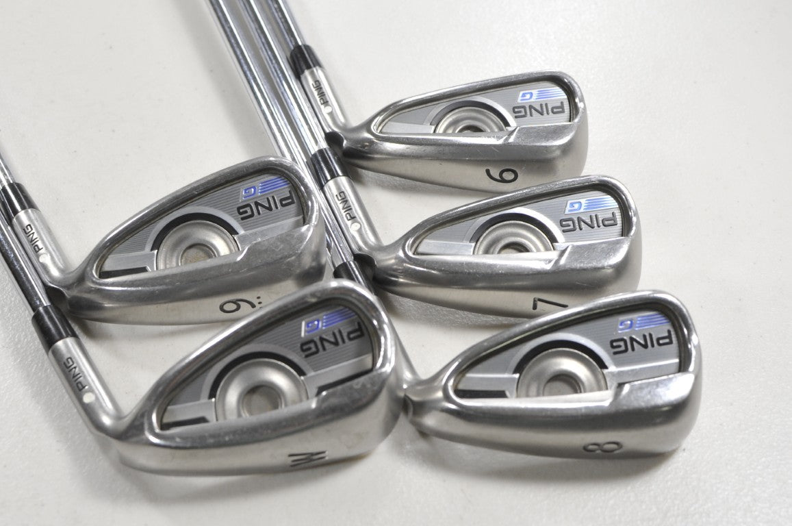 Ping G Series 6-W Iron Set Regular Flex White Dot Right AWT 2.0 Steel  # 214268