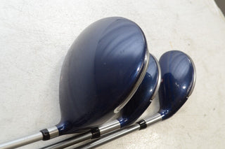 Adams Blue 10.5* Driver, 3 and 4 Hybrids Set Right Regular Flex # 179173 - Golf Club Brokers