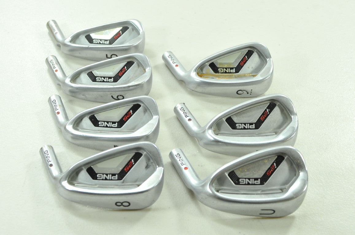 Ping i25 5-W,UW Iron Set HEADS ONLY Red Dot  #182101