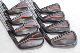 Cobra King Forged CB/MB 3 - PW Iron Set Right Stiff KBS Tour C - Taper Steel #177694 - Golf Club Brokers