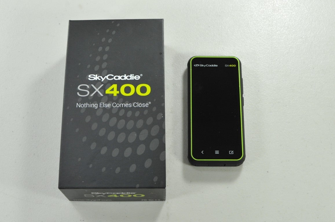 SkyCaddie SX400 GPS Range Finder with Original Box  # 189745