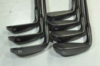 Cobra King Forged Tec Black 2018 5-PW,GW Iron Set Right Stiff AMT Steel # 181296