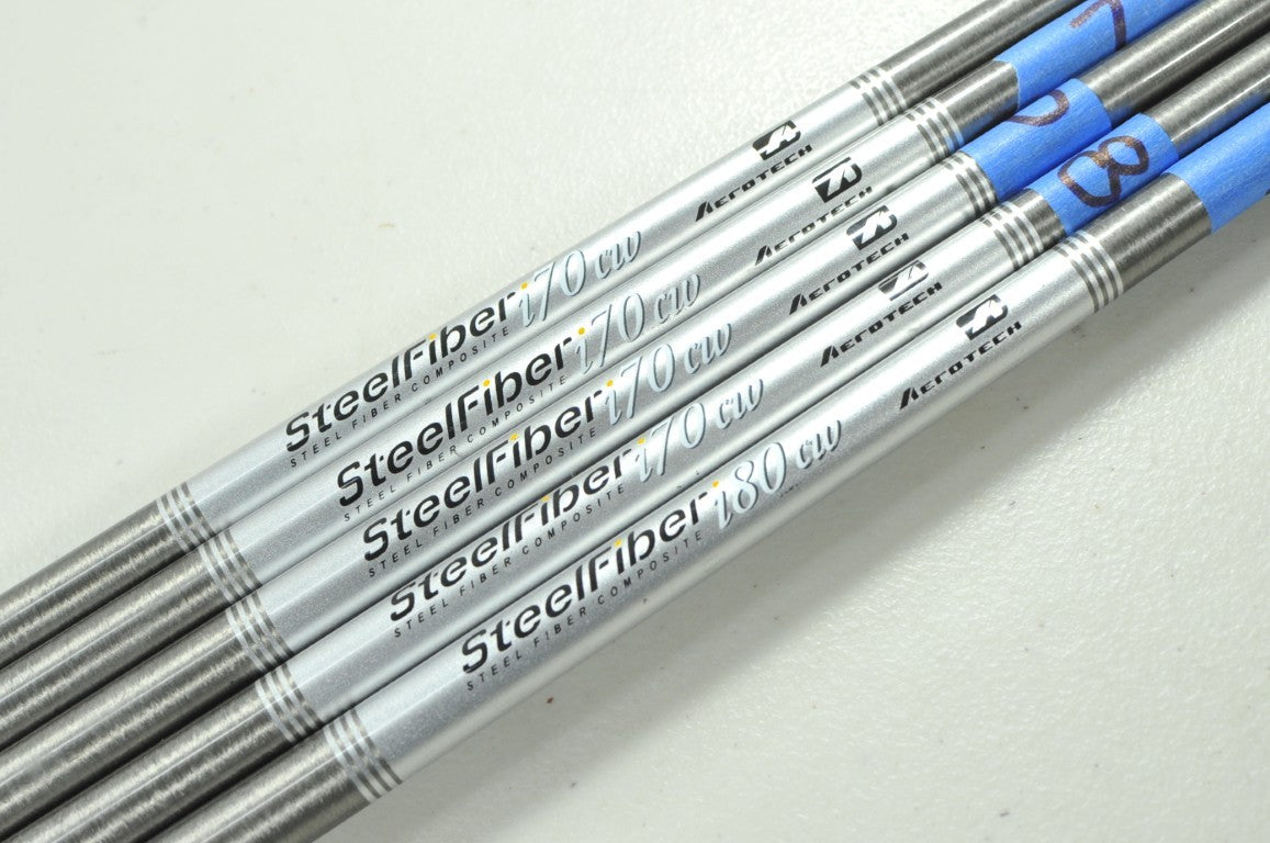 Aerotech SteelFiber 70g Regular Flex Iron Shaft Set 5pc .355 Tip  # 209356