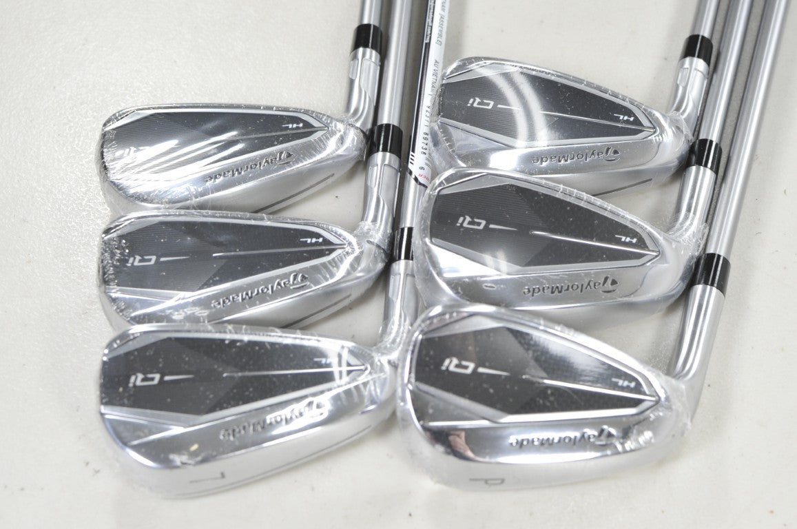 LEFT HANDED TaylorMade Qi HL 5-PW Iron Set Regular Flex 50g Graphite  # 219218