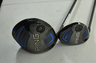 LEFT Ping G Series SF Tec 10* Driver and 5 Wood Set Senior/Regular Flex #182449 - Golf Club Brokers