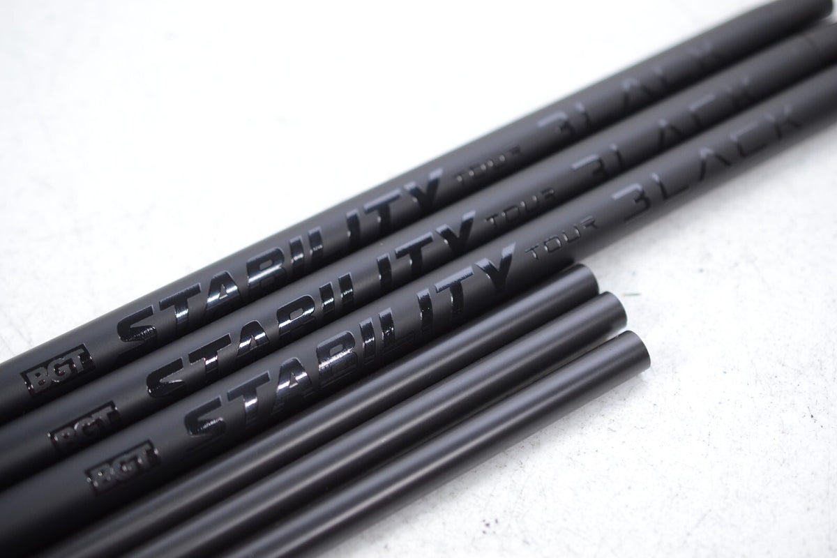 New BGT Tour Blackout Stability Graphite Putter Shaft Uncut 355 Tip