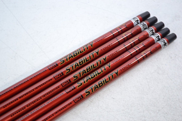 *NEW* BGT Stability Tour Fire Red *DEMO* Putter Shaft Graphite .370 Tip - Golf Club Brokers