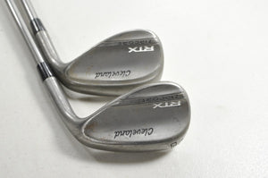 Cleveland RTX Zipcore Tour Raw 54*,60* Wedge Set SteelFiber Regular Flex #219027