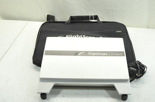 FlightScope Xi Tour Launch Monitor with Case PLUG IN ONLY, NO BATTERY # 179900