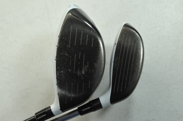 LEFT HANDED TaylorMade R15 12* Driver and 3 Fairway Wood Set Senior Flex #182473 - Golf Club Brokers