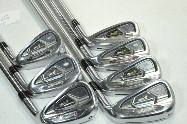 TaylorMade PSI 3,5 - PW Iron Set Right X - Stiff Flex Steel # 182082 - Golf Club Brokers