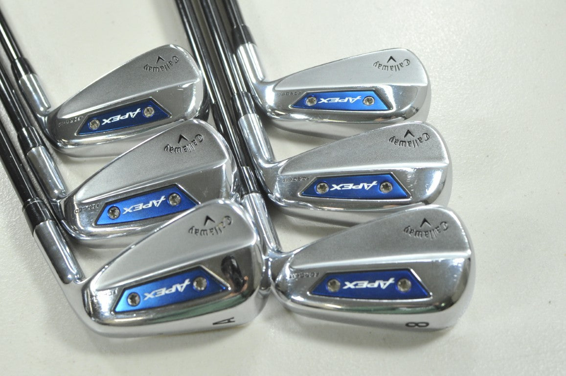 Callaway Apex Ai150 6-PW,AW Iron Set Stiff Flex Right MMT 105g Graphite # 212608