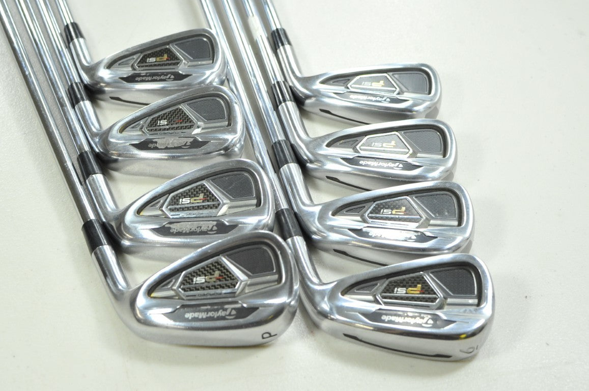 TaylorMade PSI 3-PW Iron Set Regular Flex Right KBS Tour C-Taper Steel # 201416