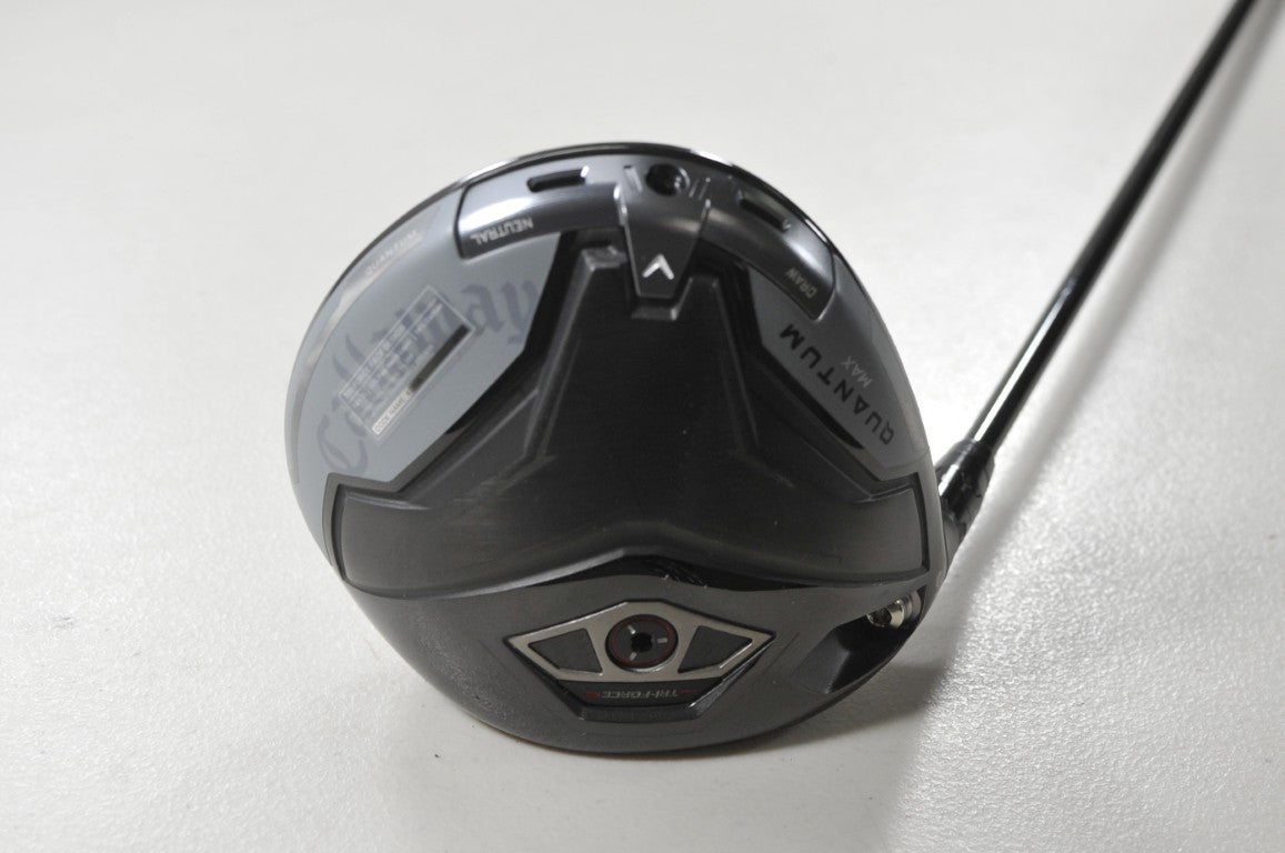 LEFT HANDED Callaway Quantum Max 10.5* Driver Stiff Flex Ventus Black 7 # 215932