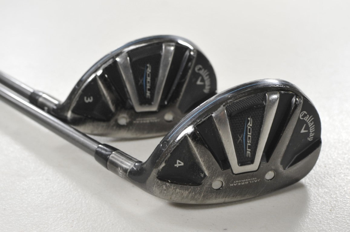 Callaway Rogue X 3 and 4 Hybrid Set Regular Flex RH Synergy 60g Graphite #218163