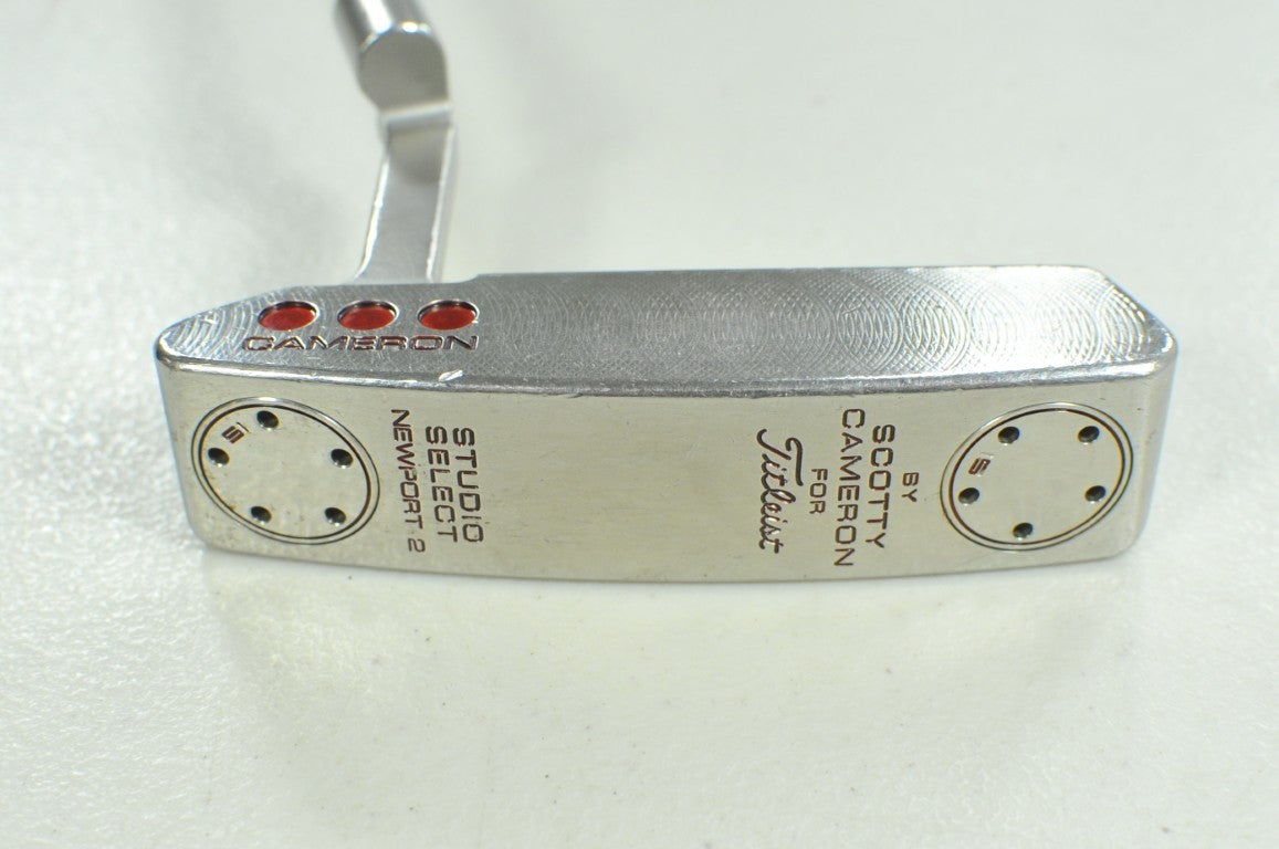 LEFT HANDED 2008 Scotty Cameron Studio Select Newport 2 34