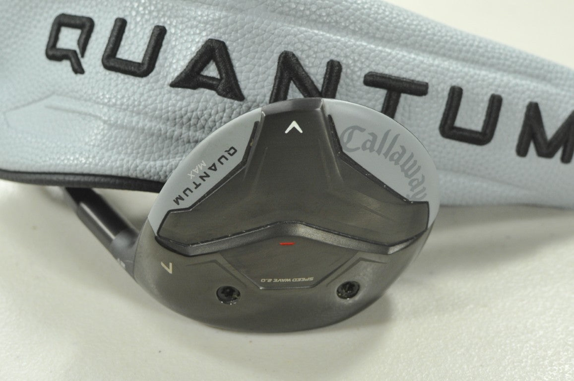 Callaway Quantum Max 7-21* Fairway Wood Regular Flex RH Denali Graphite # 210383
