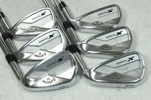 Callaway X Forged 2018 5-PW Iron Set Right Stiff Flex NS Pro 950GH Steel #179738