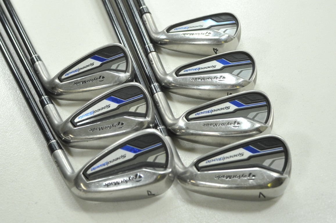 TaylorMade SpeedBlade HL 4-PW Iron Set Right Uniflex 65g Graphite # 209595