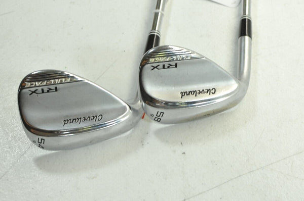 LEFT HANDED Cleveland RTX Full Face Tour Satin 54*, 58* Wedge Set Steel #182915