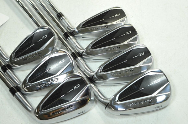 TaylorMade Qi 5-PW,AW Iron Set Right Stiff Flex KBS MAX MT 85g Steel # 179717