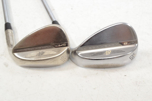 Titleist Vokey SM8 Tour Chrome 56*, 60* Wedge Set RH KBS Tour 90 Steel # 178480