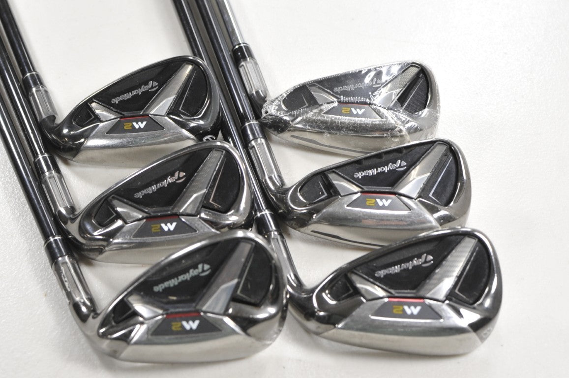 TaylorMade M2 2016 6-PW,SW Iron Set Regular Flex RH Reax 65g Graphite # 211202