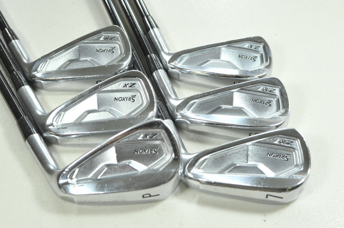 Srixon ZX7 MKII 5-PW Iron Set Stiff Flex Right MMT 85g Graphite # 207673