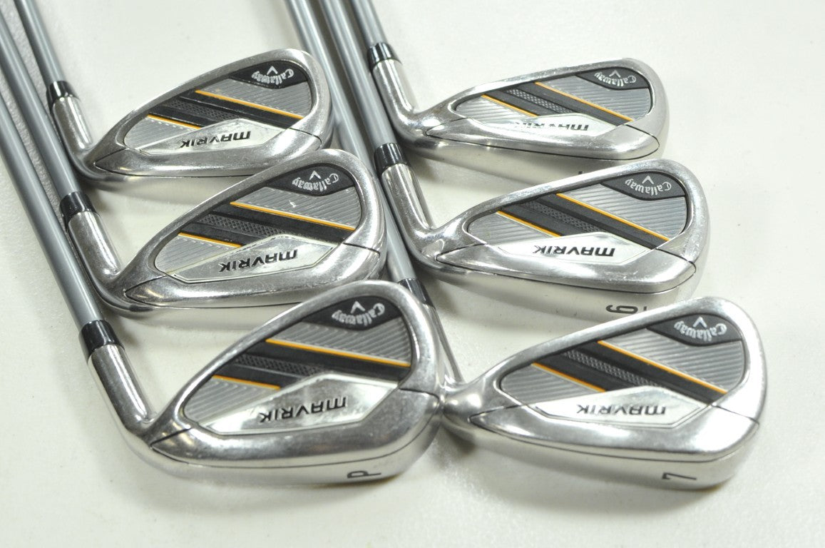 Callaway Mavrik 5-PW Iron Set Regular Flex RH Catalyst 5.5 65g Graphite # 207938