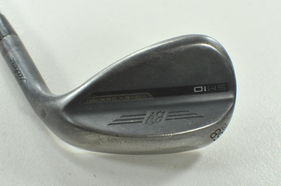 Titleist Vokey SM10 Jet Black 58*-12D Wedge Right BV Wedge Flex Steel # 207756