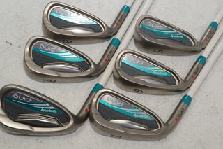 LEFT HANDED Ping Rhapsody 2015 Ladies 5 - W Iron Set ULT220 Lite Graphite #178729 - Golf Club Brokers