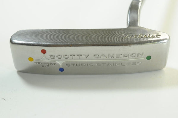 Titleist 2002 Scotty Cameron Studio Stainless Newport 2.5 35