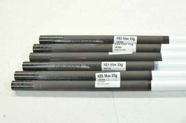 KBS MAX Graphite 5 - W Iron Shaft Set 55g Senior .370 Graphite # 180241 - Golf Club Brokers