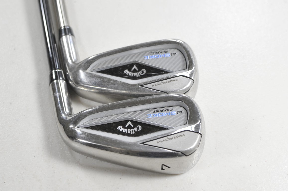 Callaway Paradym Ai Smoke MAX Fast Single 7 and 8 Irons Senior Graphite # 217067