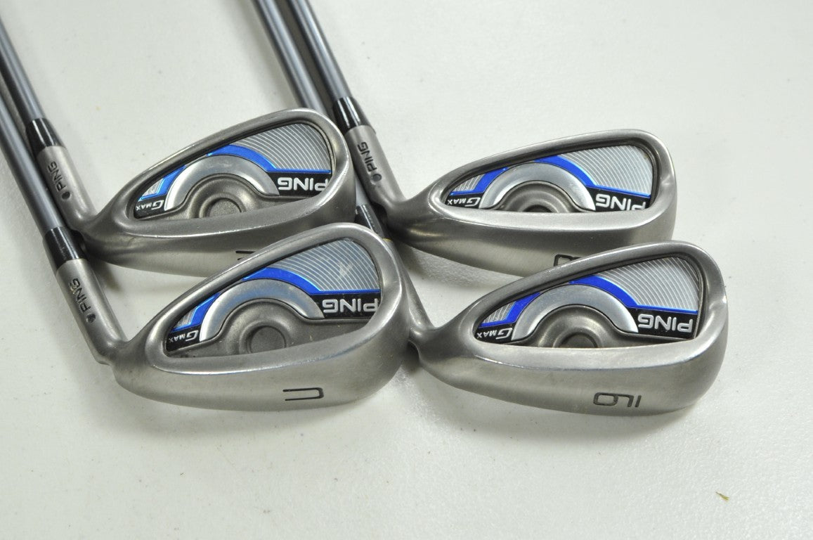 Ping GMax 8-W,UW Iron Set Regular Flex Black Dot Right CFS 70 Graphite # 204387