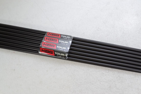 NEW UNCUT KBS C - Taper 130 X - Stiff Black PVD 4 - W Shaft Right Steel # 162884 - Golf Club Brokers