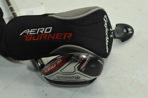 TaylorMade AeroBurner Black Rescue 3 - 19* Hybrid RH Stiff Recoil Graphite #182385 - Golf Club Brokers