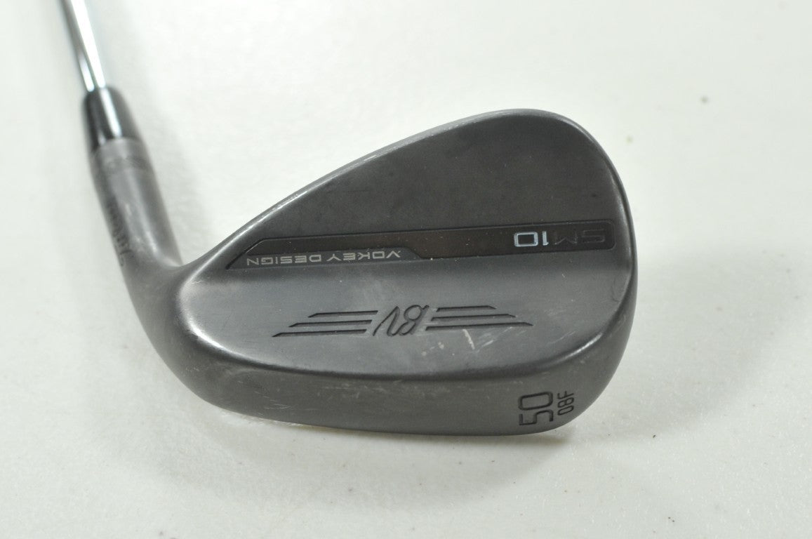 Titleist Vokey SM10 Jet Black 50*-08F Wedge Right BV Wedge Flex Steel # 212255