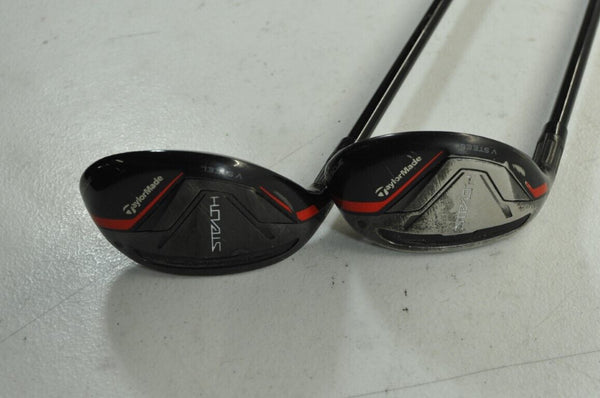 LEFT HANDED TaylorMade Stealth Rescue 3 and 4 Hybrid Set Stiff/Regular # 182337 - Golf Club Brokers