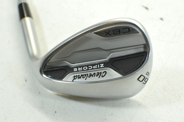 Cleveland CBX Zipcore 60*-10 Wedge Right DG Spinner Wedge Steel MINT! # 183424