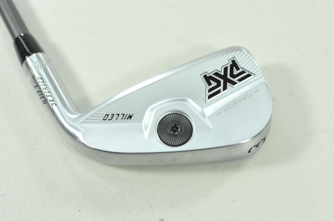 PXG 0317 T Filled Cavity Single 3 Iron Right SteelFiber 70 Regular Flex # 208194