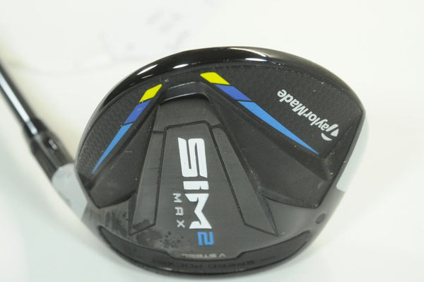 TaylorMade SIM2 Max 5-18* Fairway Wood RH Regular Flex Riptide Graphite # 185221