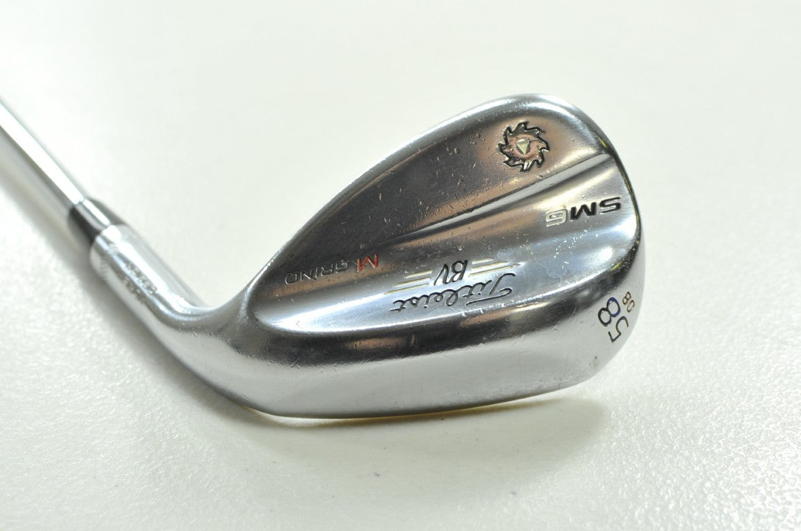 Titleist Vokey SM6 Tour Chrome 58*-08 Wedge Right BV Wedge Flex Steel # 204930