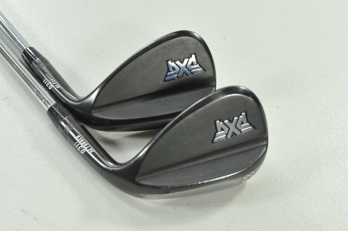 PXG 0311 3X Forged Xtreme Dark 54*, 58* Wedge Set Stiff Right Steel # 207080
