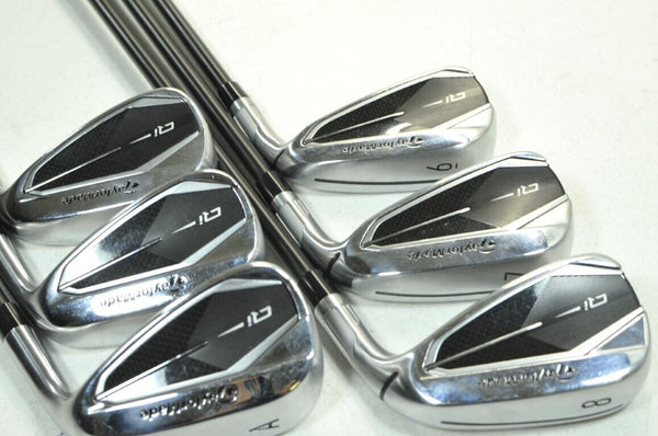 TaylorMade Qi 6-PW,AW Iron Set Right Senior Flex KBS MAX 55 Graphite # 183398