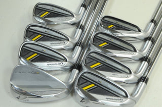 LEFT HANDED TaylorMade RocketBladez 4-PW, AW Iron Set Regular Flex Steel #183839