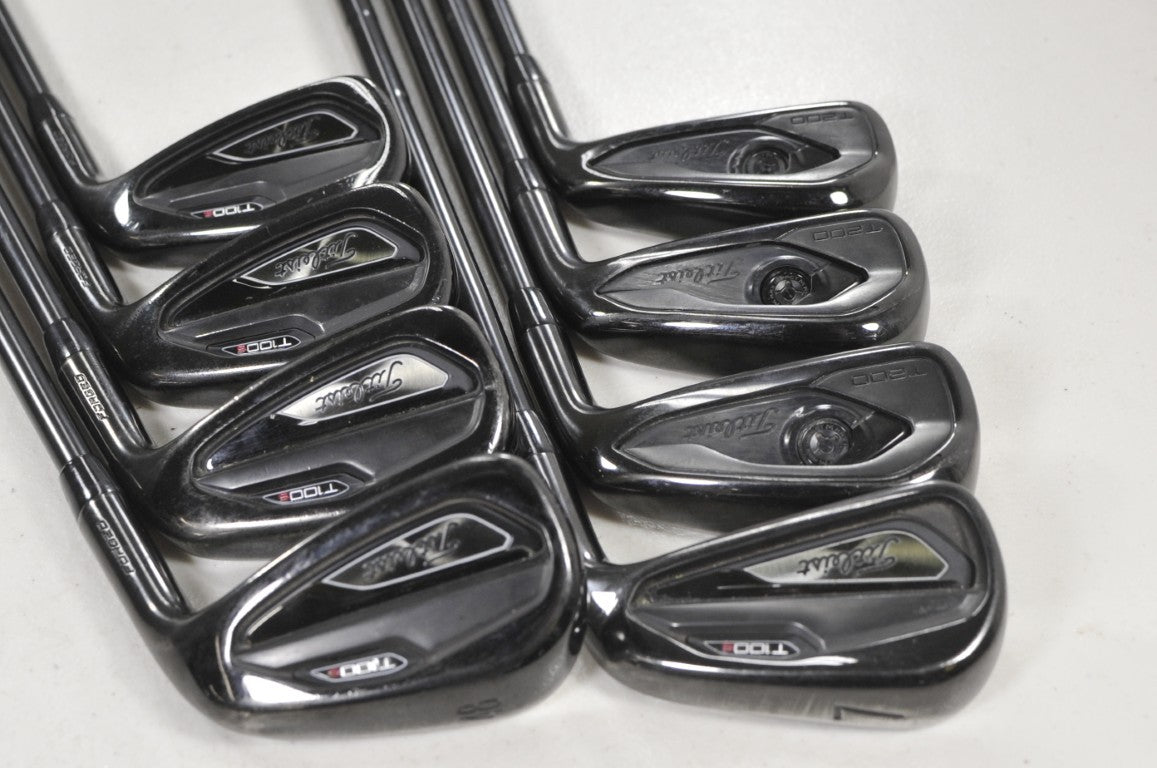 Titleist T100S T200 2019 Limited Black 4-PW,48* Iron Set X-Stiff Steel # 219160