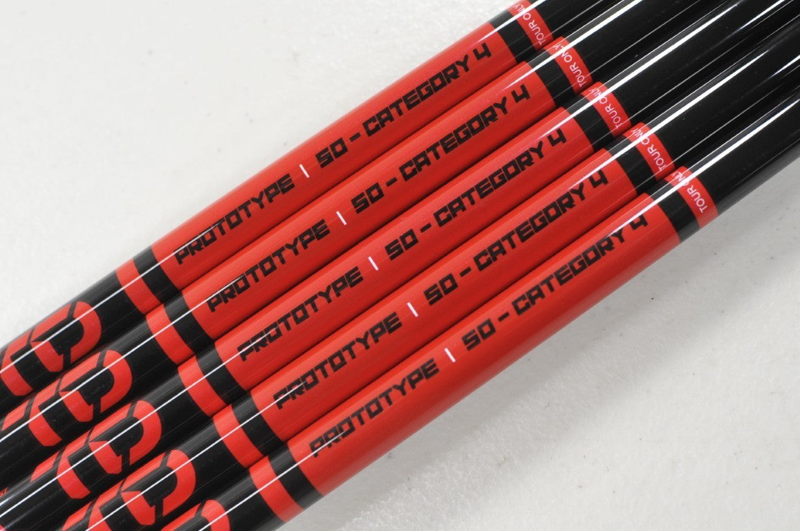 KBS TD Prototype Tour Only Red/Black X Stiff 50g Driver Shaft Choose Adapter